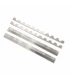 Set beslag Segeberger Simplex 10-raams 41,3 cm alu/alu