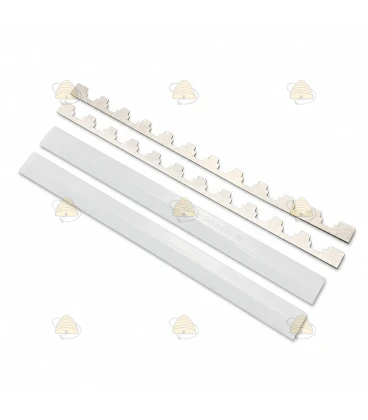 Set beslag Segeberger Simplex 11-raams 41,2 cm pvc/pvc