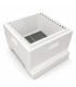 Set beslag Segeberger Simplex 11-raams 41,2 cm pvc/pvc