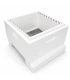 Set beslag Segeberger Simplex 10-raams 41,3 cm pvc/alu