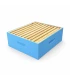 Dadant Blatt honingkamer - blauw geverfd
