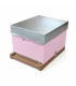 Dadant Blatt bijenkast (1BK) - roze geverfd