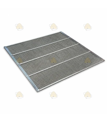 Spaarkast polystyreen / Simplex BE koninginnerooster gegalvaniseerd 46 x 46 cm
