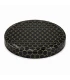 Premium uitstraling zwart raatmotief, 63 mm TO deksel, 20 stuks
