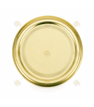 Deksel Goudkleurig, 63 mm TO , 60 stuks