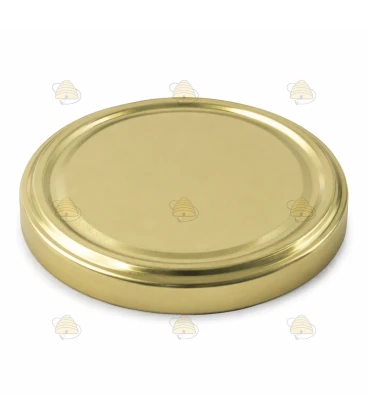 Deksel Goudkleurig, 63 mm TO , 60 stuks