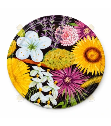 Fleurige bloemen, 63 mm TO deksel, 60 stuks