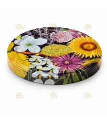 Fleurige bloemen, 63 mm TO deksel, 60 stuks