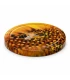 Bij op zonnebloem, 63 mm TO deksel, 60 stuks