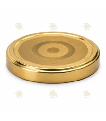 Deksel Goudkleurig, 63 mm TO (klik knop / RSB), 20 stuks