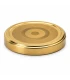 Deksel Goudkleurig, 63 mm TO (klik knop / RSB), 20 stuks