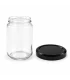 Ronde glazen potten 36 stuks - 750 ml / 1000 gram, met keuze uit deksels (TO 82 mm)