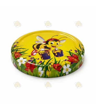 Animatie bijtje, 82 mm TO deksel, 12 stuks