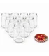 Ronde glazen potten 36 stuks - 750 ml / 1000 gram, met keuze uit deksels (TO 82 mm)