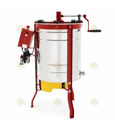 500 mm 3-raams handmatig en elektrisch honingslinger (Deluxe)