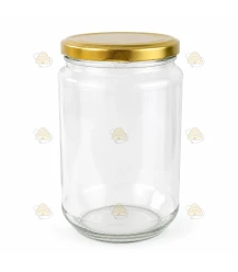 Ronde pot 750ml / 1kg, met deksel