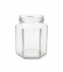 Hexagonale pot 278ml / 350g, zonder deksel
