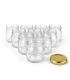Ronde glazen potten 92 stuks - 40 ml / 50 gram, met keuze uit deksels (TO 43 mm)