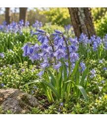 Hyacint Spaans blauw 7 stuks (bloembollen, bio)
