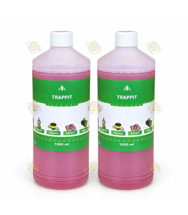 Trappit navulset voor Aziatische hoornaars en wespen: 2 x 1 liter