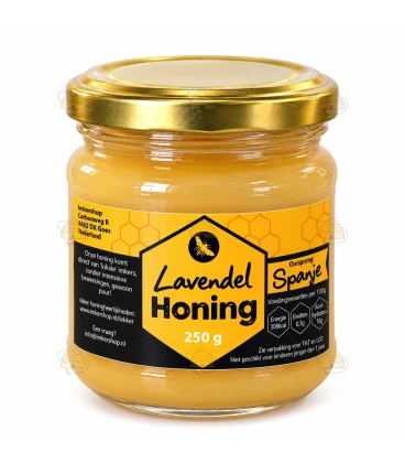 Lavendel honing crème 250 gram