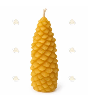Dennenappel kaars