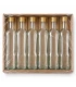 Glazen flessen Marasca 6 stuks - 500 ml, met deksel