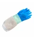 Imkerhandschoenen AirFree, rubber & ventilatie blauw - BeeFun®