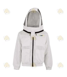 Tweedekans: Imkerjack AirFree, Engelse kap wit - BeeFun®, maat 3XL