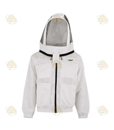Tweedekans: Imkerjack AirFree, Engelse kap wit - BeeFun®, maat 3XL