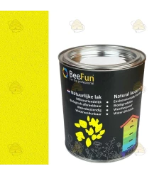 BeeFun® Natuurlijke verf voor houten bijenkasten geel - 750 ml