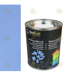 BeeFun® Natuurlijke verf voor houten bijenkasten crocus blauw - 750 ml