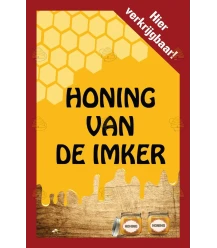 Vlag "Honing van de imker", in verschillende kleuren