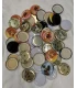 Tweedekans: Deksels assorti, 63 mm TO, 60 stucks