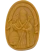 St. Ambrosius bijenwas plaat
