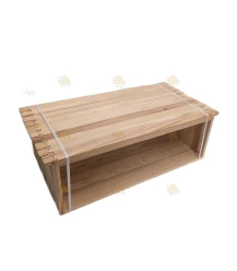 Dadant US & Langstroth honingkamer ramen gemonteerd 159 mm (per 10 st.)(482 mm)